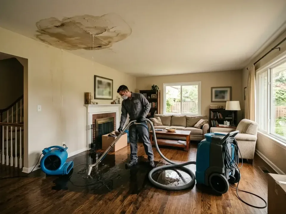 attic-pipe-burst-ceiling-drip-008 — frequently asked questions, Water Damage Restoration & Carpet Care in Port St. Lucie, FL